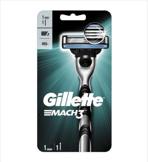 Gillette Mach3 Houder incl 1 Mesje, Sieraden, Tassen en Uiterlijk, Uiterlijk | Gezichtsverzorging, Nieuw, Verzorging, Gehele gezicht