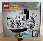 LEGO 21317 | Steamboat Willie | NIEUW | IDEAS | DISNEY, Kinderen en Baby's, Speelgoed | Duplo en Lego, Ophalen, Nieuw, Complete set