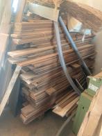 +/- 400 oude vloerplanken, +/- 1,4 - 1,6m1 lang, Doe-het-zelf en Verbouw, Hout en Planken, Ophalen, Plank