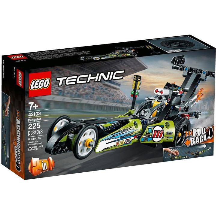 LEGO Technic 42103 Dragster * ‘t LEGOhuis *, Kinderen en Baby's, Speelgoed | Duplo en Lego, Nieuw, Lego, Complete set, Ophalen of Verzenden