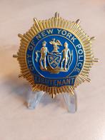 City of New York Police - Lieutenant, Ophalen of Verzenden, Overige soorten, Amerika, Embleem of Badge