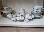 Mooi servies roze roos, Antiek en Kunst, Antiek | Servies compleet, Ophalen
