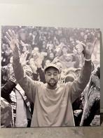 Kanye West Foto op Canvas - 100x100, Ophalen, 1980 tot heden, Foto, Nieuw