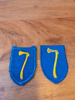 2x nato embleem, Ophalen of Verzenden, Landmacht, Nederland, Embleem of Badge