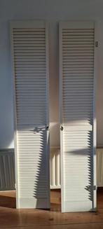 Louvre deuren - set van 2, Ophalen of Verzenden, Gebruikt