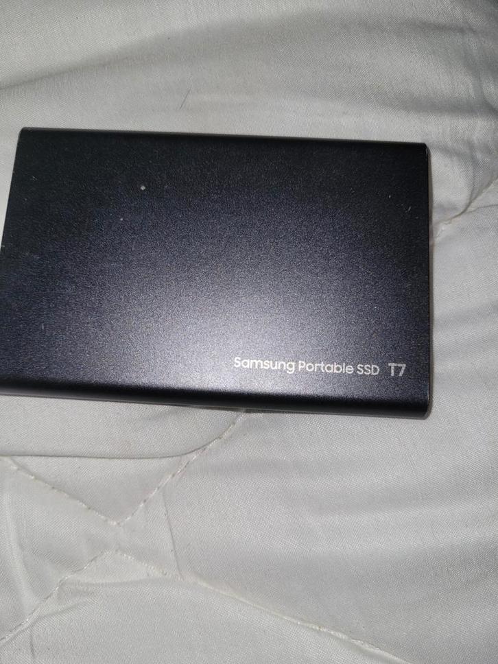 Samsung Portable SSD T7 - Snelle Externe SSD, Computers en Software, Harde schijven, Zo goed als nieuw, Desktop, Extern, SSD, USB