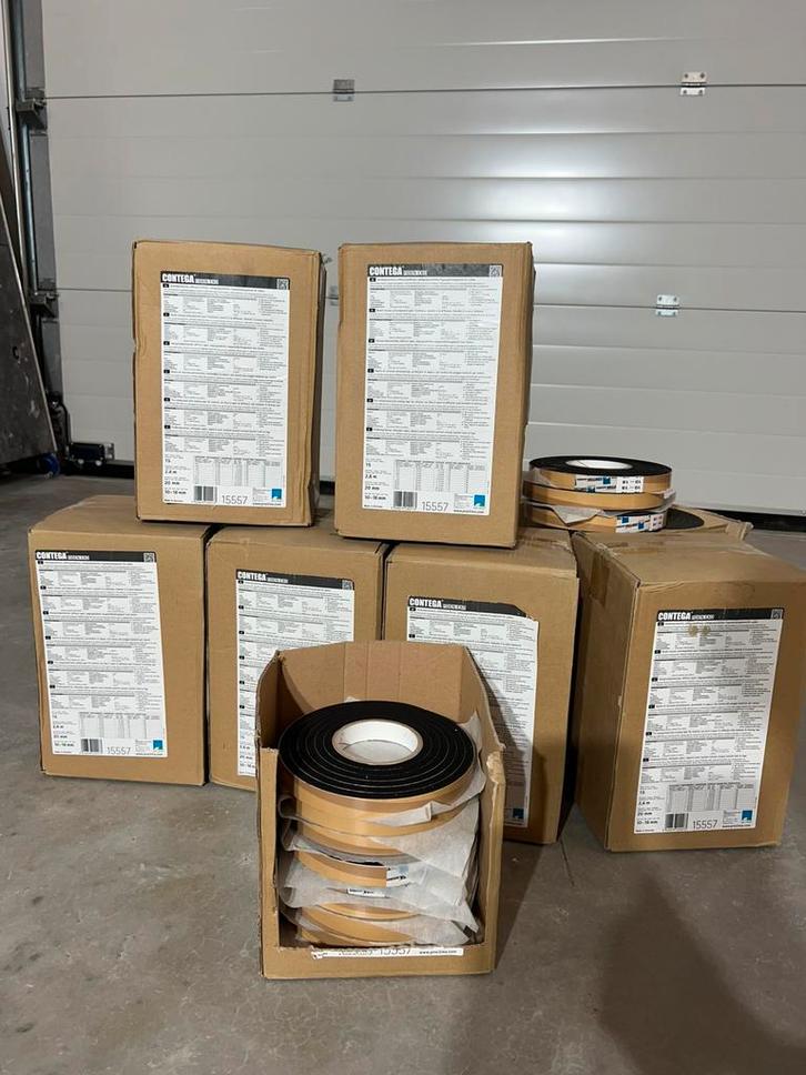 Pro Clima CONTEGA FIDEN EXO Compriband 20mm 2,6m Dozenpartij, Doe-het-zelf en Verbouw, Isolatie en Afdichting, Nieuw, Dakisolatie