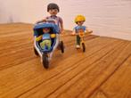 Playmobil moeder met baby, kinderwagen en kind met loopfiets, Kinderen en Baby's, Speelgoed | Playmobil, Ophalen of Verzenden