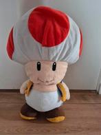 Zgan officiële XXL Super Mario knuffel Toad 50cm!, Ophalen of Verzenden, Zo goed als nieuw