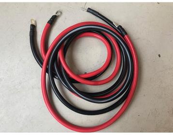 Accu/ thuisbatterij kabels 25mm2 + M8 [op maat] ✓Nieuw beschikbaar voor biedingen