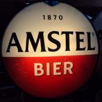 Amstel Reclamebord, Verzamelen, Ophalen of Verzenden, Gebruikt, Reclamebord, Plaat of Schild, Amstel