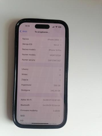 Iphone 14 pro 256 gb beschikbaar voor biedingen