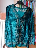 Hippie tuniek. India. Mt 176. XS Velours. Carnaval jo, Ophalen of Verzenden, Gedragen, Maat 34 (XS) of kleiner