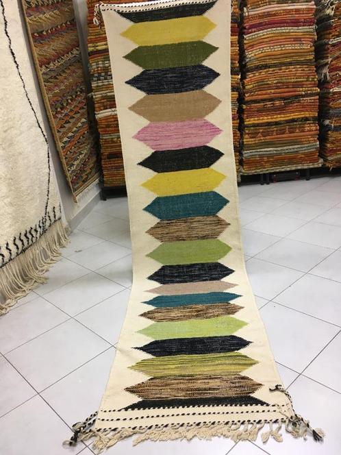 Boujaad Kelim loper tapijt 3m20 x 83 cm, Huis en Inrichting, Stoffering | Tapijten en Kleden, Nieuw, 50 tot 100 cm, 200 cm of meer