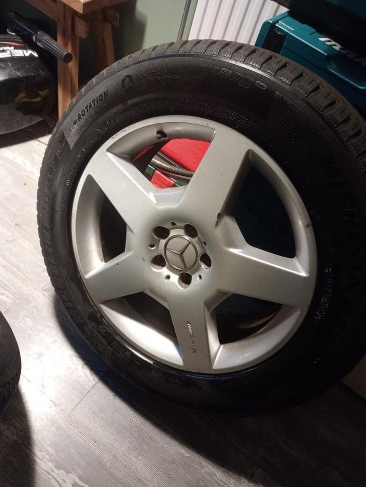 Mercedes AMG velgen vr Ml of Gl, Auto-onderdelen, Banden en Velgen, Zomerbanden, 19 inch, 255 mm, Ophalen