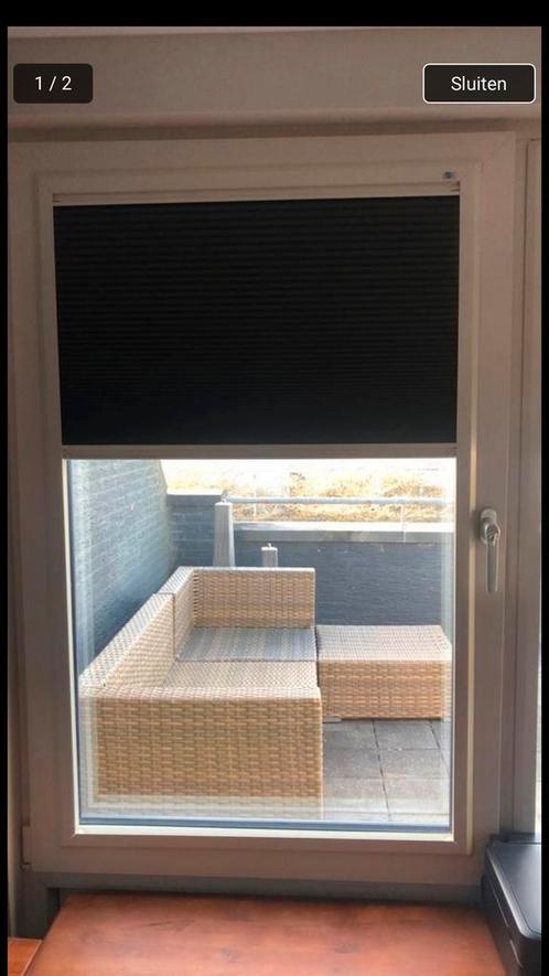 Plisse gordijnen van het merk Keje, Huis en Inrichting, Stoffering | Gordijnen en Lamellen, Zo goed als nieuw, 50 tot 100 cm, Ophalen of Verzenden