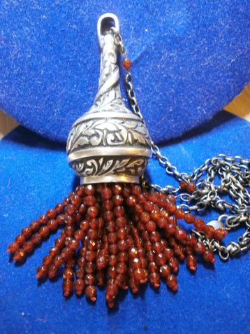 Vintage Italian design groot zilver hanger zeldzaam  beschikbaar voor biedingen