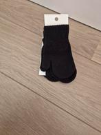 Zwarte wanten handschoenen zwart mt 68/98 2 paar nieuw, Ophalen of Verzenden, Nieuw, Jongetje of Meisje, Wanten