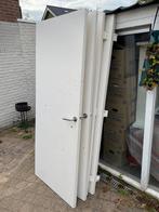 4 gebruikte vlakke binnendeuren in verschillende maten, Gebruikt, 80 tot 100 cm, Binnendeur, Ophalen of Verzenden