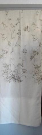 '2 APARTE MOOIE MODERNE WITTE VITRAGE'S (ALS NIEUW ), 200 cm of meer, Ophalen of Verzenden, Zo goed als nieuw, VITRAGE