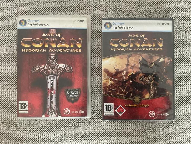 Age of Conan - Hyborian Adventures PC, Spelcomputers en Games, Games | Pc, Zo goed als nieuw, Role Playing Game (Rpg), 3 spelers of meer