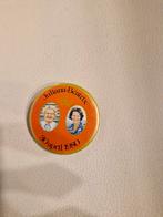 B 007 Juliana Beatrix Button 30 april 1980, Verzamelen, Ophalen of Verzenden, Gebruikt, Nederland, Speld(je) of Lepel(tje)