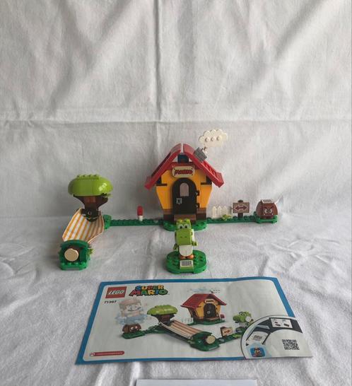 Lego Mario 71367 - Mario’s House & Yoshi - U14, Kinderen en Baby's, Speelgoed | Duplo en Lego, Zo goed als nieuw, Ophalen of Verzenden
