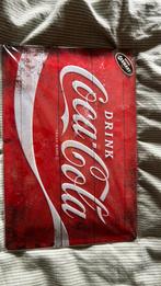 Coca-cola bordje van metaal, Ophalen of Verzenden, Nieuw, Reclamebord
