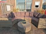 Prachtige ronde loungeset!, Tuin en Terras, Tuinsets en Loungesets, Ophalen, Zo goed als nieuw, Wicker