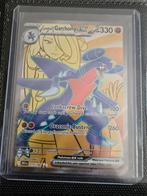 Pokemon Cyntia's Garchomp ex 215/182 Destined Rivals, Ophalen of Verzenden, Zo goed als nieuw, Losse kaart, Foil