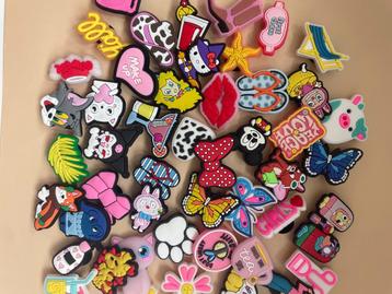 Schoen pins - crocs pins - charms meisjes jongens NIEUW 15st beschikbaar voor biedingen