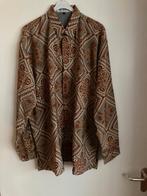 nieuw batik hemd rood bruin, Ophalen of Verzenden, Nieuw, Overige kleuren, Overige halswijdtes