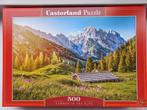 Puzzel 500 stukjes Summer in the Alps Castorland, Ophalen of Verzenden, Zo goed als nieuw