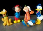 4 orginele disney rubberen piepfiguren in zeer goede staat!, Ophalen of Verzenden, Zo goed als nieuw, Beeldje of Figuurtje