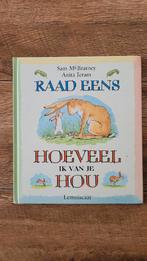 Raad eens hoeveel ik van je hou - Sam McBratney-Anita Jeram, Boeken, Ophalen of Verzenden, Zo goed als nieuw