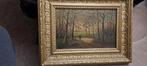 Olieverfschilderij Herfstlandschap, Ophalen