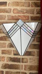 Art Deco Wandlamp, Huis en Inrichting, Ophalen, Zo goed als nieuw, Glas