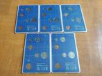 Muntsets Gulden 1982 1983 1984 1985 1986 UNC, Ophalen of Verzenden, Koningin Beatrix, Setje