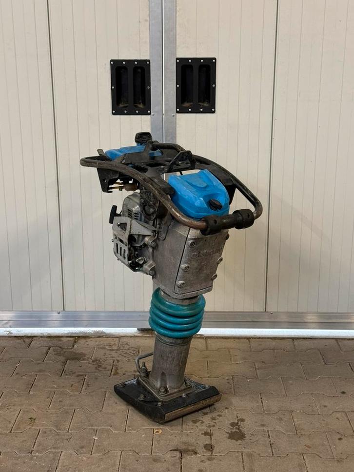 Weber SRV590 stamper trilplaat wacker, Doe-het-zelf en Verbouw, Gereedschap | Overige machines, Gebruikt, Ophalen