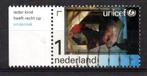 gestempelde zegel. Jaar 2011:  Unicef met tab, Postzegels en Munten, Postzegels | Nederland, Ophalen of Verzenden, Na 1940, Gestempeld