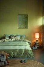 Beddinghouse Marthe 240 x 200/220 cm Groen nieuw., Ophalen of Verzenden, Deken of Dekbed, Groen, Nieuw