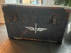 Zeeeer oude degelijke oorlogse kist, Huis en Inrichting, Woonaccessoires | Kisten, Ophalen, Zo goed als nieuw, 50 tot 100 cm, Minder dan 50 cm