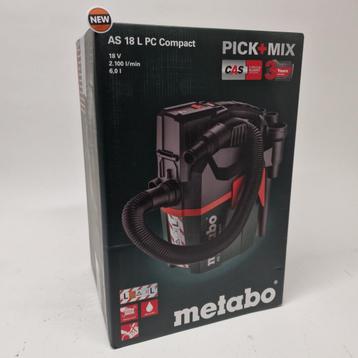 Metabo AS 18 L PC COMPACT 602028850 Nat- en droogzuiger BODY beschikbaar voor biedingen