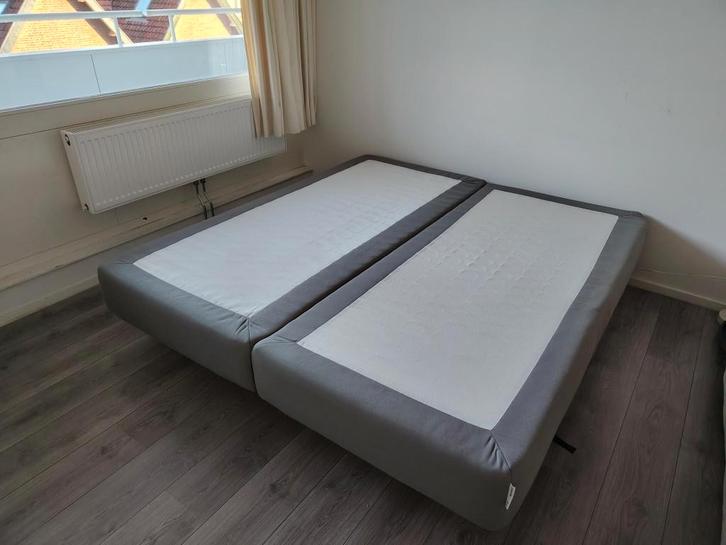 IKEA Espevar boxspring tweepersoonsbed 180x200, Huis en Inrichting, Slaapkamer | Bedden, Gebruikt, Tweepersoons, 180 cm, 200 cm