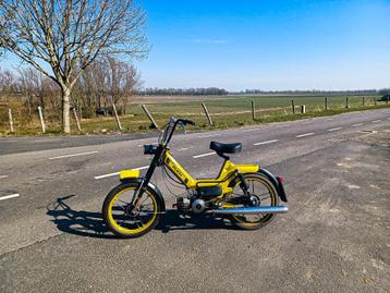 Puch Maxi S 1977 geel kenteken beschikbaar voor biedingen