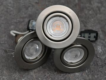 Set van 3 inbouwspots rond merk Massive beschikbaar voor biedingen