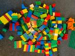 Duplo bouwstenen, bouwplaat, trein (werkt niet) en rails, Ophalen, Gebruikt, Losse stenen, Duplo