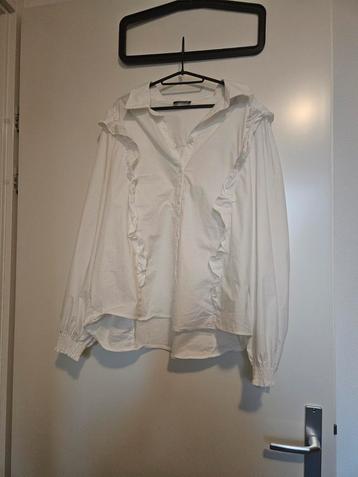 Witte Norah blouse maat 48 - Nieuw! beschikbaar voor biedingen