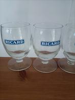 4 Ricard glazen uit Frankrijk, Verzamelen, Glas en Borrelglaasjes, Ophalen of Verzenden, Zo goed als nieuw, Overige typen