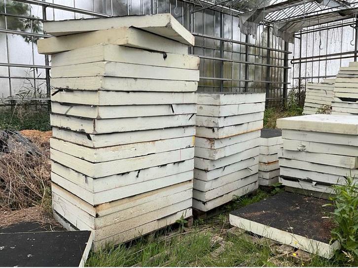 Isolatie panelen, Doe-het-zelf en Verbouw, Isolatie en Afdichting, Zo goed als nieuw, Piepschuim (Tempex), Minder dan 4 cm, 15 m² of meer
